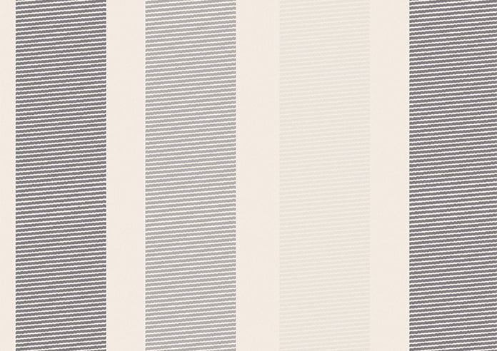 Cowes Stripe (Blackout), Grey Mist - Roller Blind - Image 6